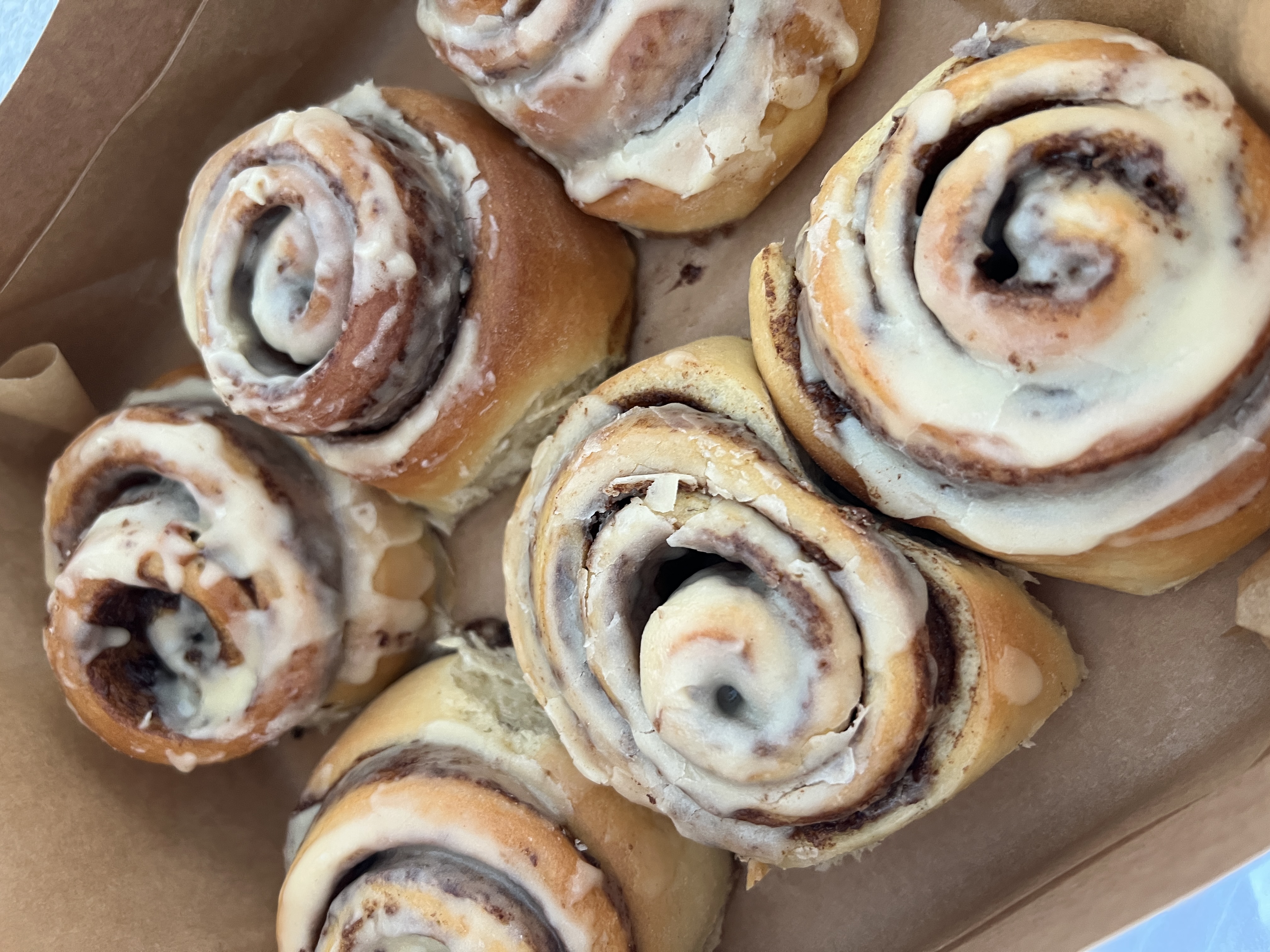 Cinnamon rolls artesanais
